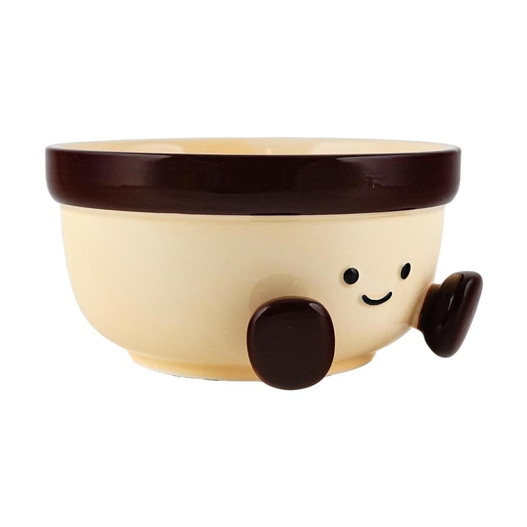 川岛屋 可可豆系列 可爱餐具jellycat面碗 15.5×8cm 7