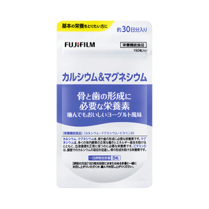 FUJIFILM 骨骼强健钙镁维D片 酸奶味30日量 89g
