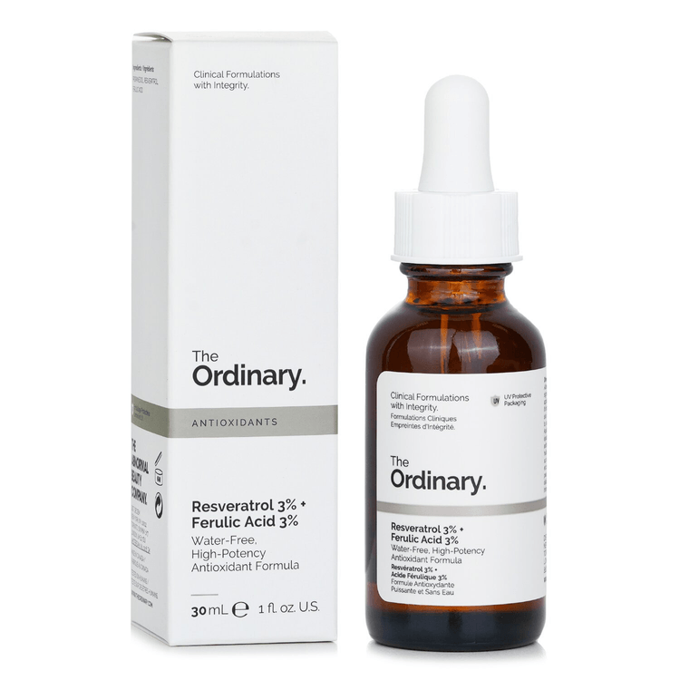 香港直送】カナダ The Ordinary レスベラトロール 3% + フェルラ酸 3% エッセンス 30ml/1oz - Yami