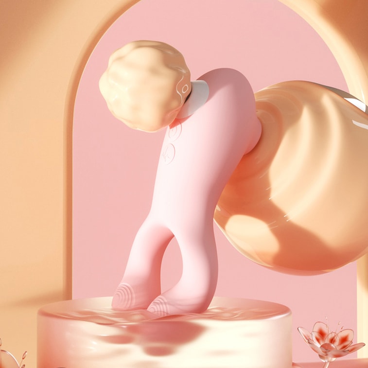  斯丹顿 然鸟男女双震按摩器 粉色 1件 4