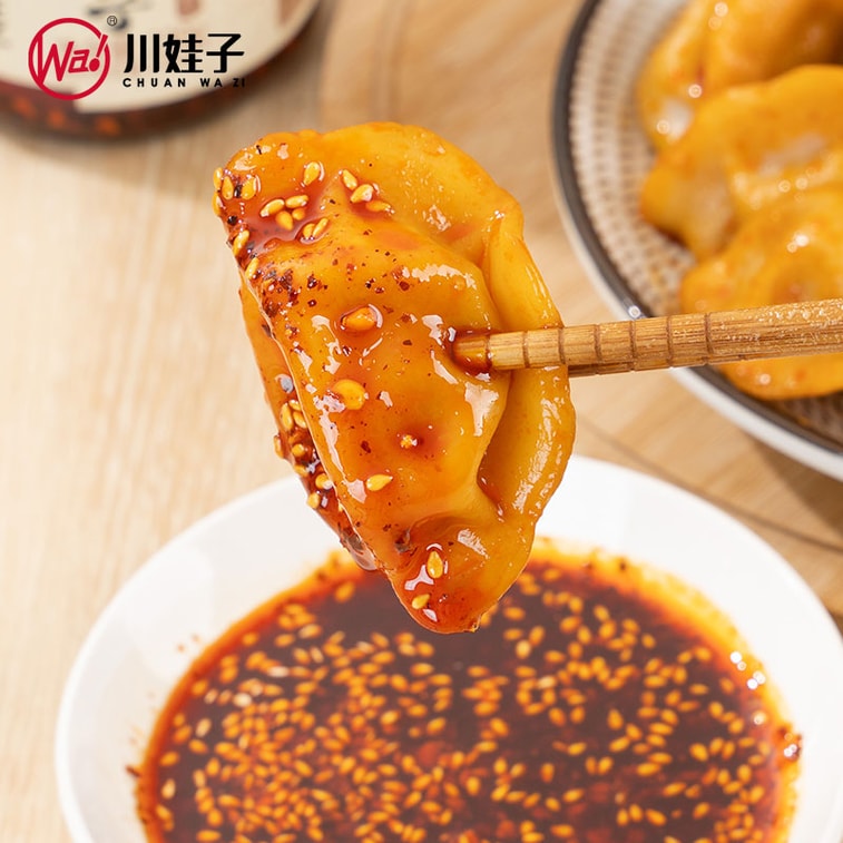 川娃子 【0添加 0色素】经典油泼辣子 230g 辣椒酱 调味料 、 凉拌汁、下饭拌菜料 【三种辣椒三次淋油】辣椒油  地道川味红油辣子【色香味辣 辣而不燥】 4