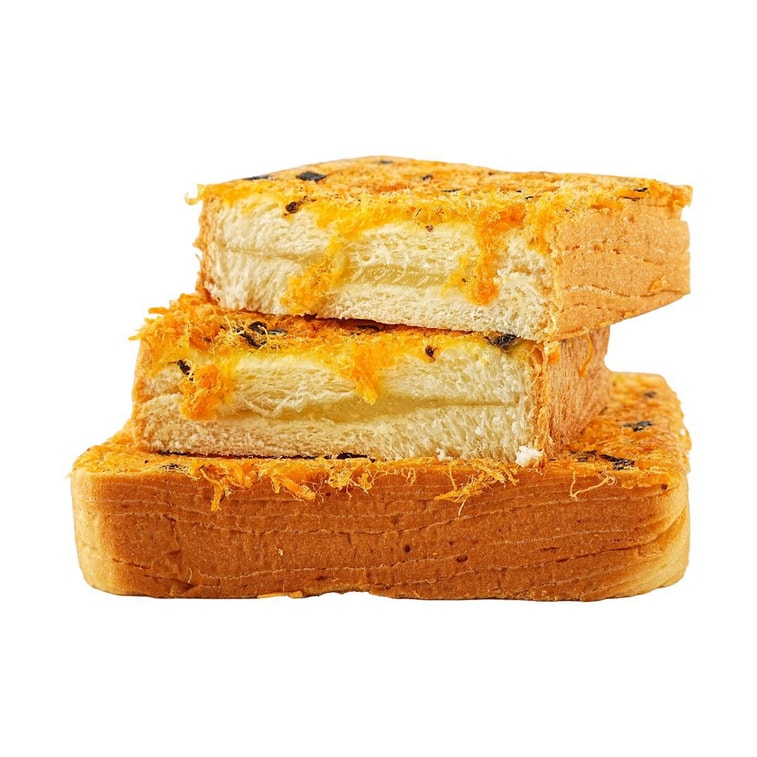 饱饱量贩TOASTIQUE 海苔肉松夹心岩烤薄切吐司 8枚入 510g 【微波加热10s巨巨好吃】【营养早餐面包】【线上独家】【亚米独家】 5