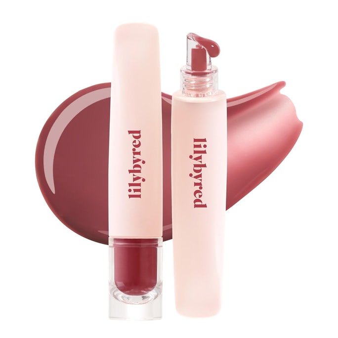 Tangle Jelly Balm Lip Gloss|High Shine · Plumping Effect · Jelly Texture · 9ml 04.Lychee Jelly Bite