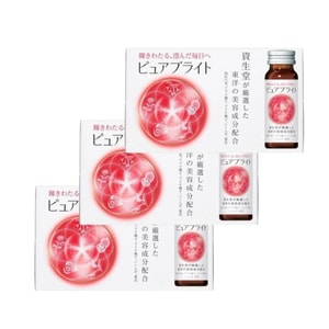 시세이도 퓨어 화이트 화이트닝 구강용액(50ml) (10병 x 3상자) [대박 특가]