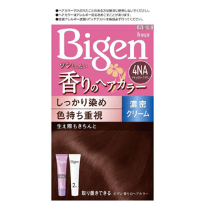 Bigen Scented Hair Color Cream 4NA Natural Brown [1 set]