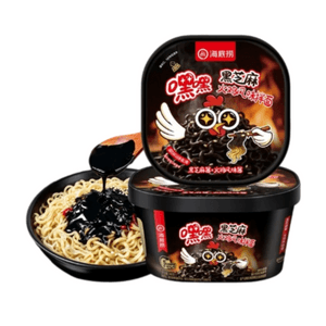 Hehehe Sesame Turkey Noodles Korean Style Turkey Convenient Fast Food Lazy 146g * 2 Barrels