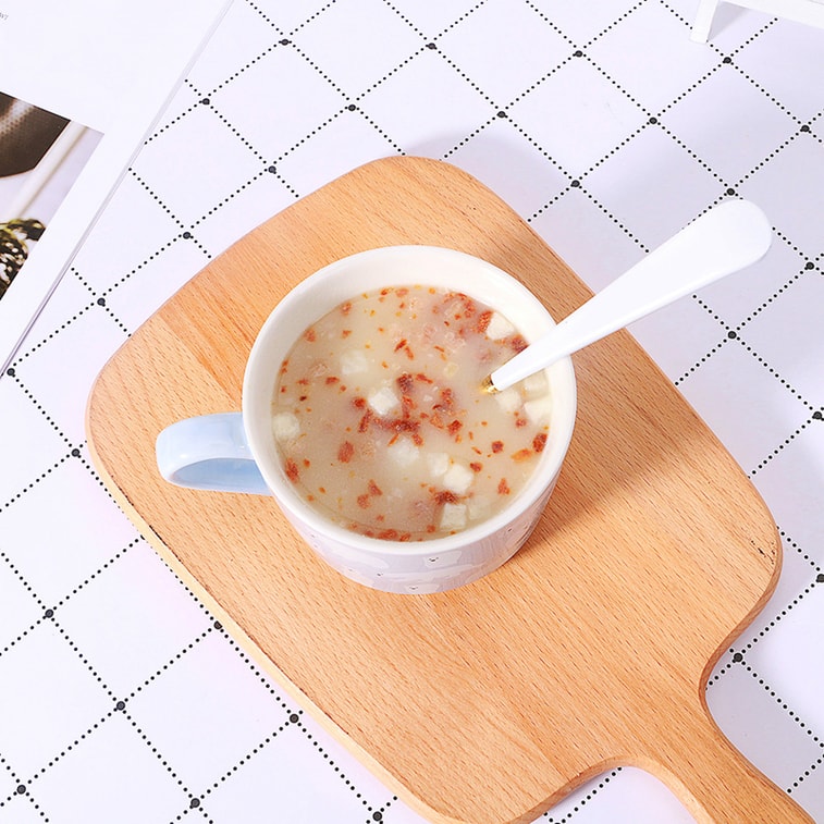 【日本からの直送】DHL 日本へ直送 3～5日 味の素 クリーミーベーコンポテトスープ味 インスタント弱火インスタントスープ インスタント食事代わり 3袋 4