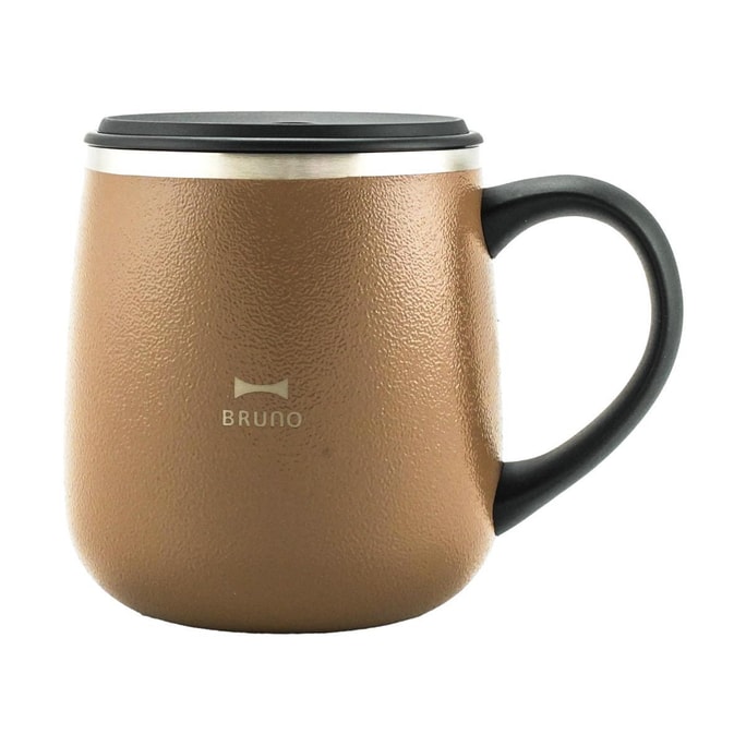 Insulated Mug Vacuum Double-Layer Ginger Brown, 10.82 fl oz