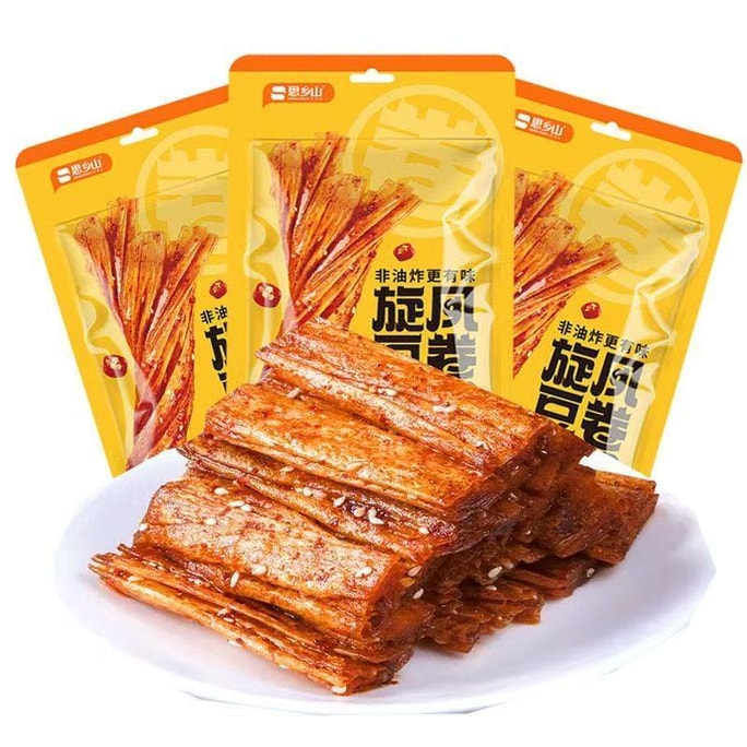 Whirlwind Bean Roll Spicy Strip Spicy Snack 50g ✖️ 2 packs of spicy tofu jerky