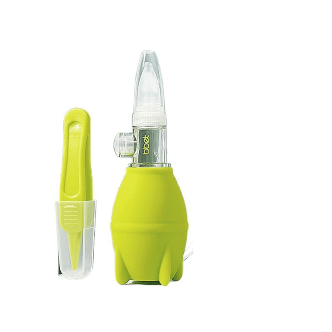 Baby Barbi Elephant Nose Sucker, Baby Nasal Discharge Cleaning, Newborn Baby And Fresh Green * 1 Piece