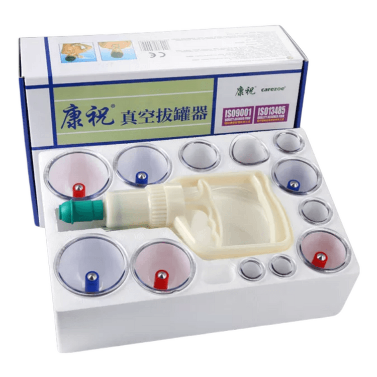 KANGZHU Kangzhu真空カッピングセット：操作簡単、一人でも使用可能