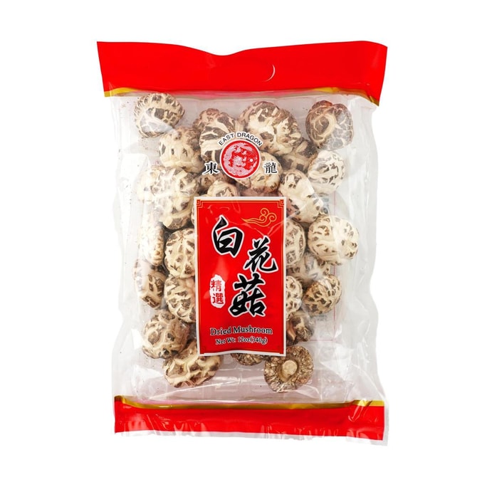 東龍 白花菇 340g【煲湯燉肉乾菌菇菇】