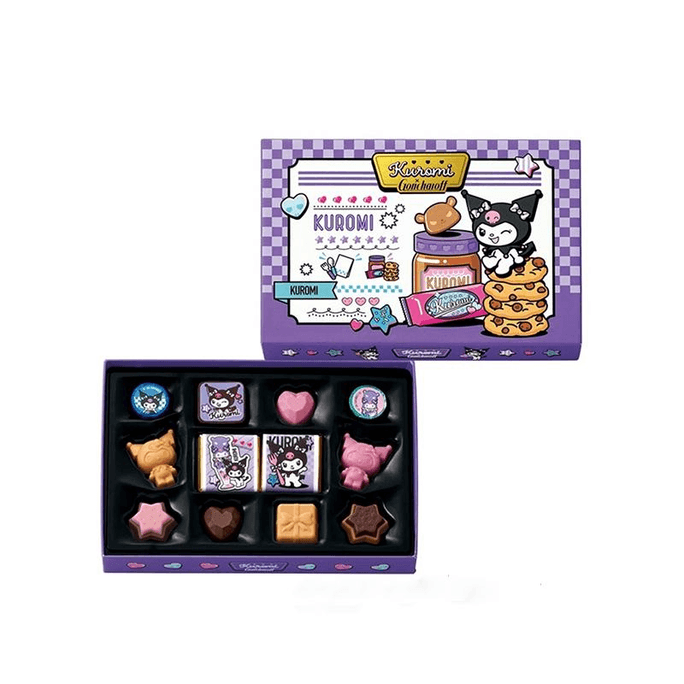 【日本直邮】 日本 Goncharoff Sanrio三丽鸥&联名 库洛米 情人节巧克力礼盒 12枚