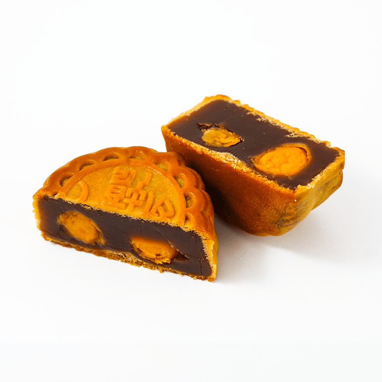 香港 ダブルヨーク ロータス シード ペースト 月餅 ギフト ボックス - 4 個、24.7 オンス 6