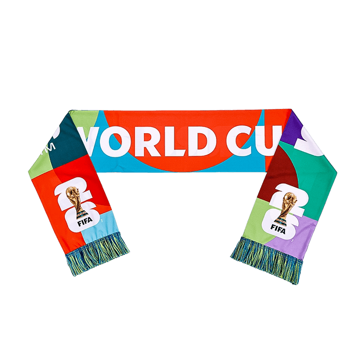 2026 FIFA World Cup USA CAN MEXICO Fan Cheering And Support Scarf