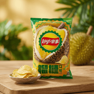 Potato Chips,Durian Flavor, 2.47 oz【Limited Edition】