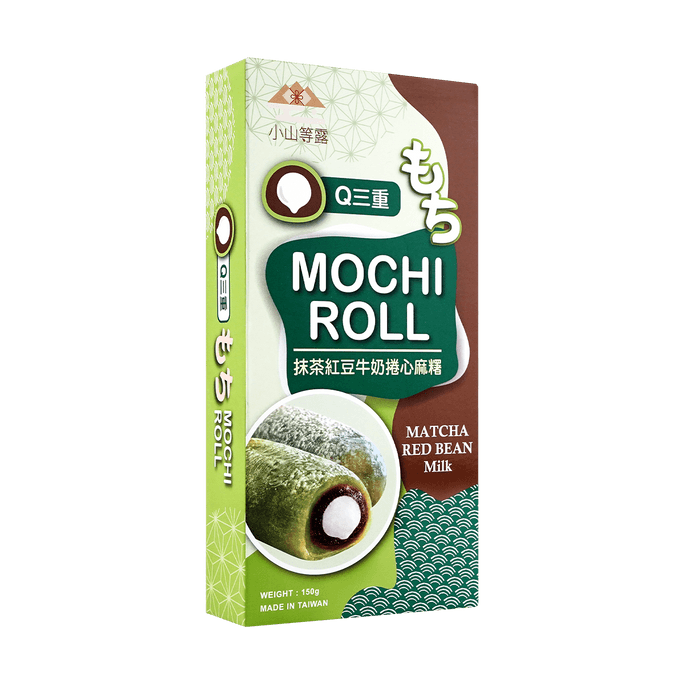 Green Tea Red Bean Milk Mochi 150g