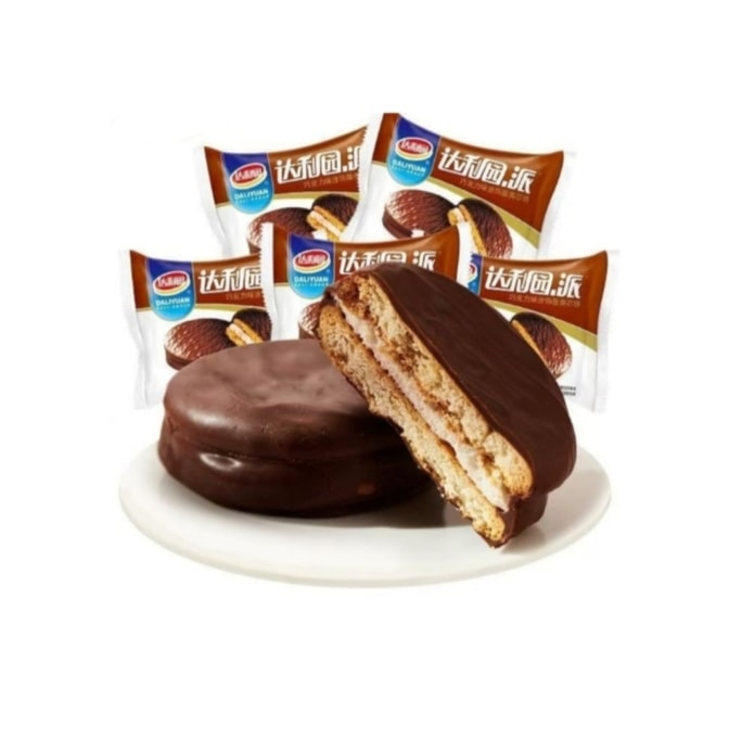 Chocolate flavored coated cake sandwich bread 25g * 4 packs