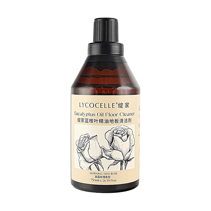 바닥 세정제, #모닝 듀 로즈, 25.36 fl oz, 얼룩 없는 광택 포뮬러