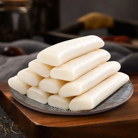 虞三胖 水磨年糕条 手工年糕小吃 500g【宁波特产】【可炒制涮火锅煮汤】【春节年货必买】