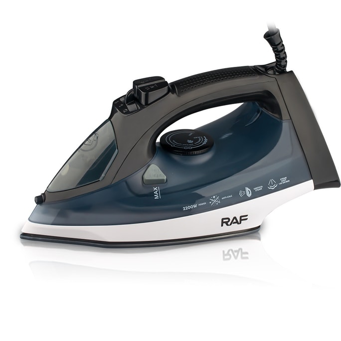 Steam iron electric iron handheld hanging type with wire electric iron dry and wet dual-use 110V blue 1 PACK