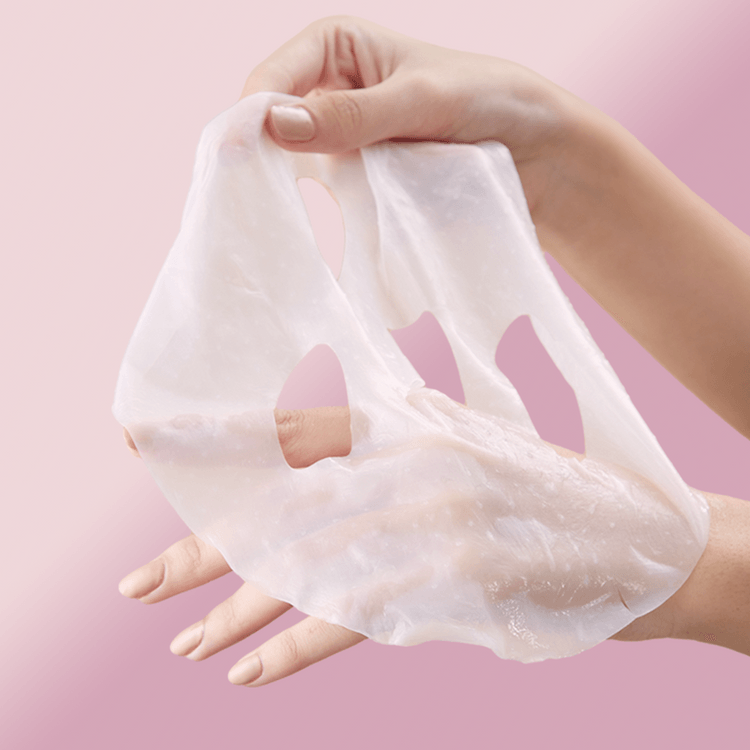 LULULUN Pink Rapid Hydration Mask, 7 Sheets - Plumping & Firming