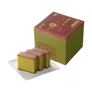 Moricho Castella Cake Zanmai Matcha, 3.9 oz