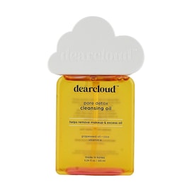 韓國DEAR CLOUD 毛孔淨澈卸妝油 155ml 排毒潔膚 水潤清爽 防曬彩妝可卸 抗炎疏通毛孔 抗氧減少瑕疵 敏感肌適用
