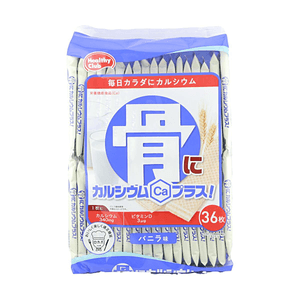 Barre énergétique Bone Calcium Plus Wafer, 8.99oz [Saveur Vanille] [Avec Vitamine D] [Aliment fonctionnel nutritionnel]