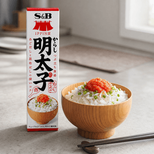 日本S&B IPPIN屋管状辣味明太子调味料 38g【鲜香浓郁】【颗粒感十足】