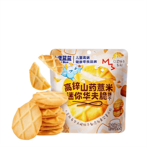 Sweet Potato And Job's Tears Waffle-Style Crispy Cookies, High-Calcium Butter Nori Wafers, Baby Cookies, Kids' Snacks — Sweet Potato And Job's Tears Waffle-Style Crispy Cookies 42g X 1