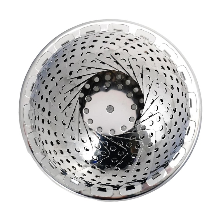 Collapsible Stainless Steel Steamer Rack Adjustable Multi-Purpose 5