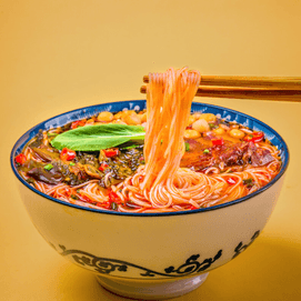 白家陈记 非油炸方便米粉 四川绵阳米粉 牛肉味 120g【冲泡即食】