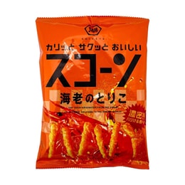 Koikeya Corn Puff Scone,Shrimp Flavor,2.57 oz