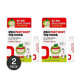 韓國CENT D 10日速效輕盈飲 VB1/2/6 25ml*6瓶裝*2 塑型燃脂 短期改善線 緊緻腰腹【超值裝】【BEST】