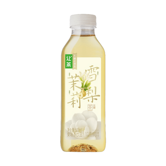 Sugar-Free Floral Tea ,Jasmine Snow Pear Tea,16.9 fl oz【0 Sugar 0 Fat 0 Calories】