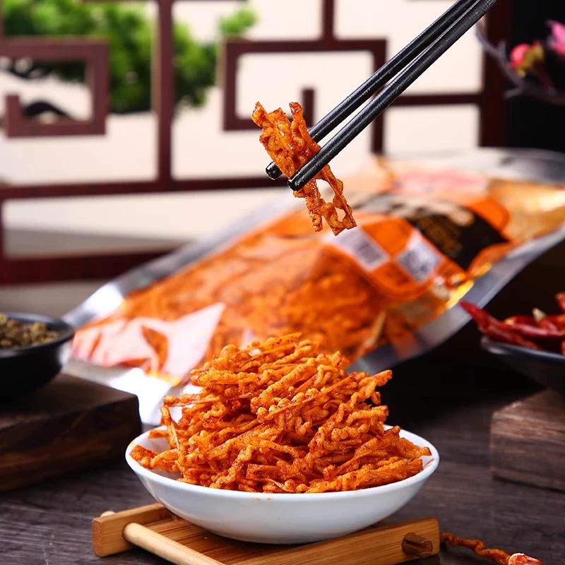 【中國直郵】鍾芹輝香酥金絲條辣條面霸懷舊童年零食小吃香辣絲乾麵製品 面霸30g*1包