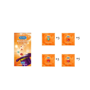 【中國直郵】 美國 DUREX 杜蕾斯情趣顆粒螺紋保險套刺激陰蒂裸入保險套18支*1盒