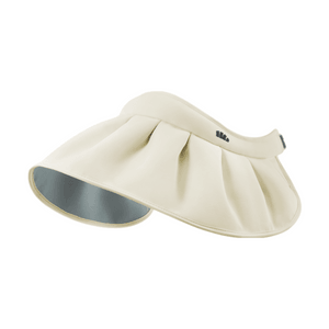 【Yami Exclusive】Women's Shell Sun Protection Hat Summer Sun Hat Hollow Top Sun Protection Hat UV Protection High Ridge W