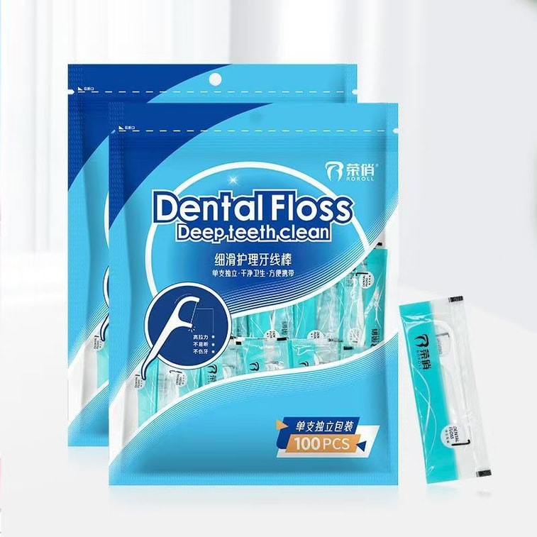 Individually Wrapped Dental Floss 100 Pcs 5