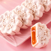 Rose Lava Seven White Cake 8.47 oz【Rich Floral Fragrance】【Breakfast/Afternoon Tea Pastries】