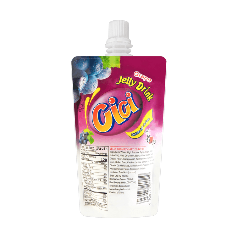 CICI Jelly Drink Grape Flavor 150g 4