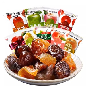 Yu Shi Yuan 本物の北京特産ドライフルーツ、砂糖漬けフルーツの詰め合わせ、170g、無着色、甘酸っぱくて美味しい味