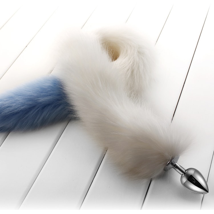 Senkura 78 cm Faux Fur Anal Plug Tail Couple Sex Toys Anal Plug Fox Large Medium And Small Blue Tip - Yami.com Senkura 78 cm Faux Fur Anal Plug Tail Couple Sex Toys Anal Plug Fox Large Medium And Small Blue Tip - Yami.com