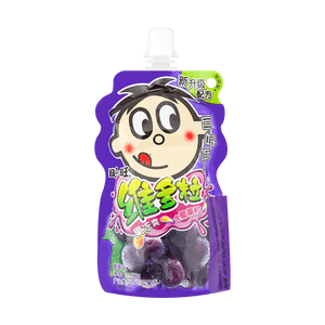 台灣旺旺 維多粒果凍爽 葡萄口味 150g