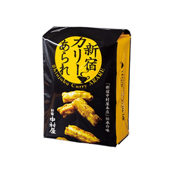 Shinjuku Nakamura House Curry Rice Cracker Casual Snacks 8 Packs