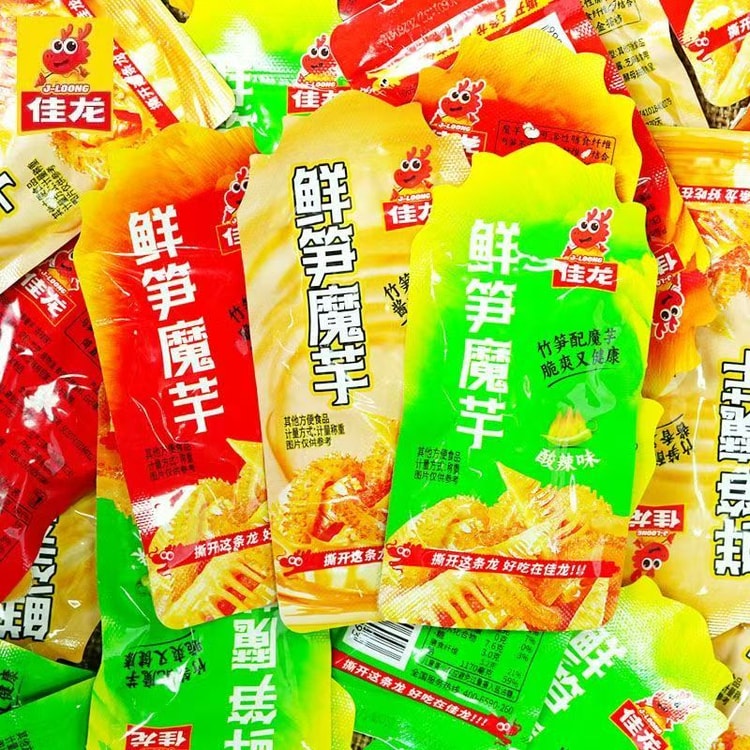 JIALONG Three Flavors Bamboo Shoots And Konjac 125g±5g - Yami.com
