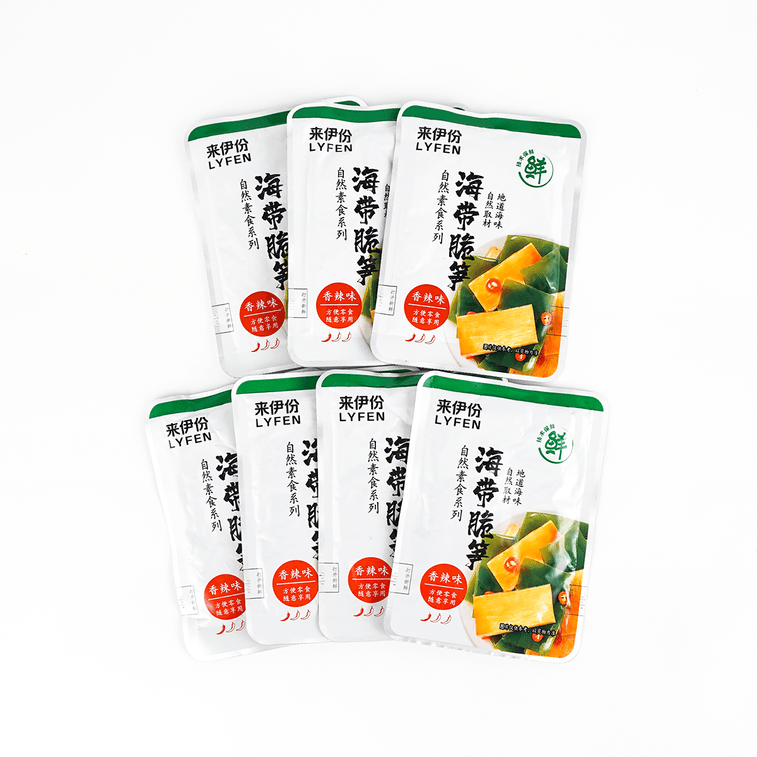 Kelp Crisp Bamboo Shoots ,Spicy Flavor , 5.6 oz 6