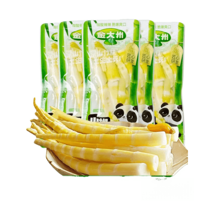 【ブラックフライデーセール】【中国直送】金達州 漬物山椒たけのこ（41g×5袋）