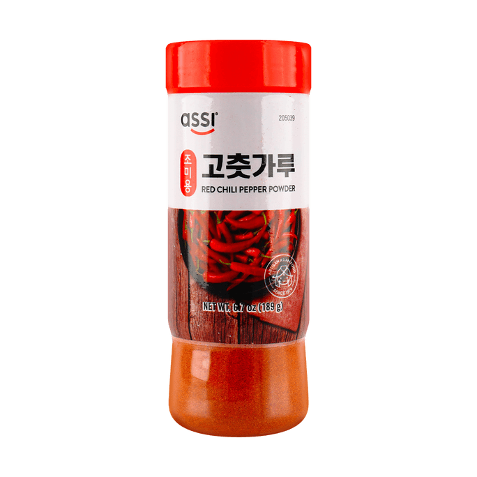 Red Pepper Powder(Fine),Gochugaru, 189g